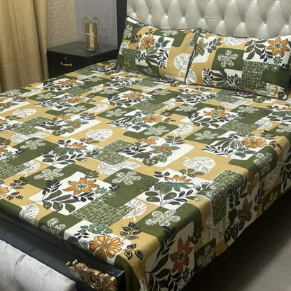 Elegant Haven Printed Bedsheet
