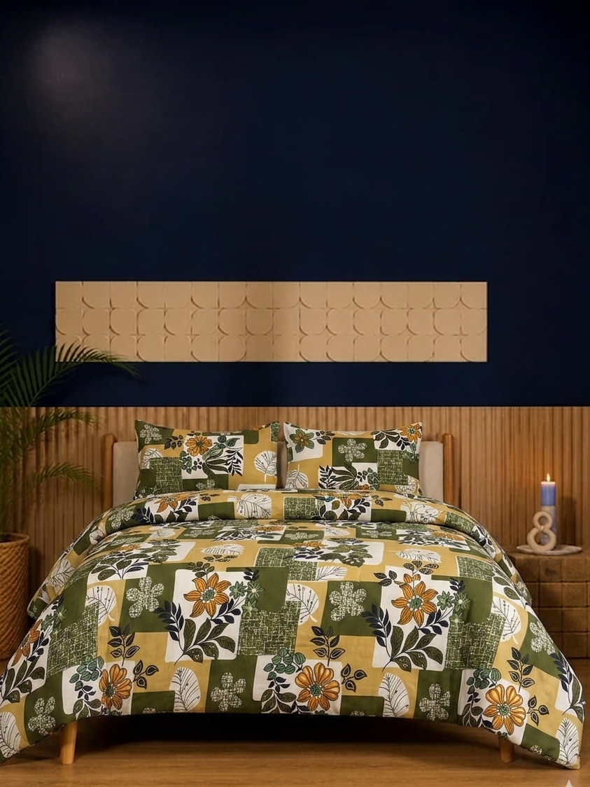 Elegant Haven Printed Bedsheet