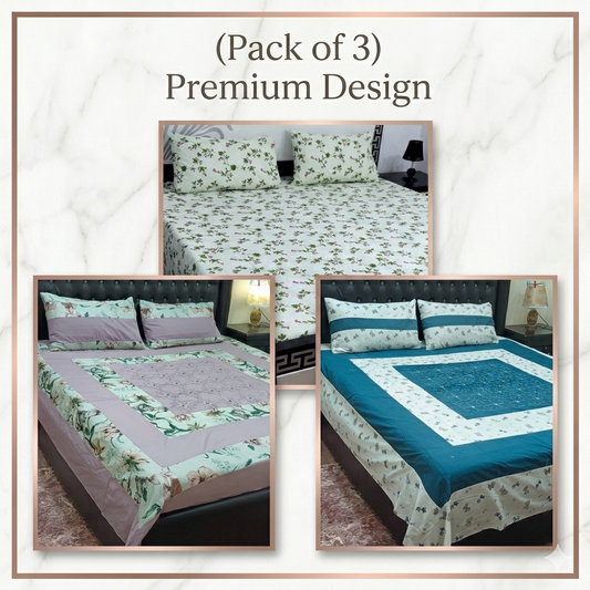 Luxury Bedding Set (Pack of 3)