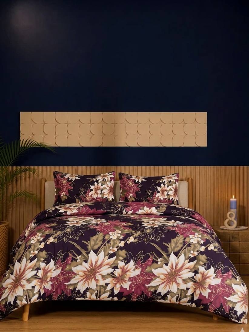 LuxeSoft Cotton Dreams Bedsheet