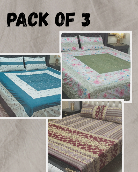 Deluxe Bedding Trio (Pack of 3)