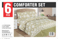 6 Piece Winter Comforter Set - Vicky Razayi Set