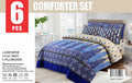 6 Piece Winter Comforter Set - Vicky Razayi Set