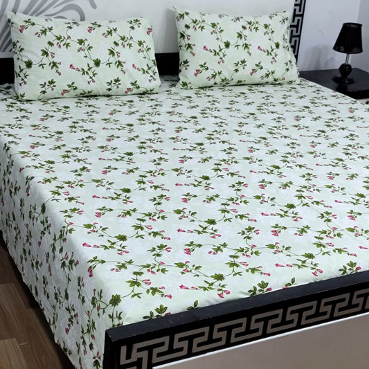 Export Quality King Size Bed Sheet  3 Pieces
