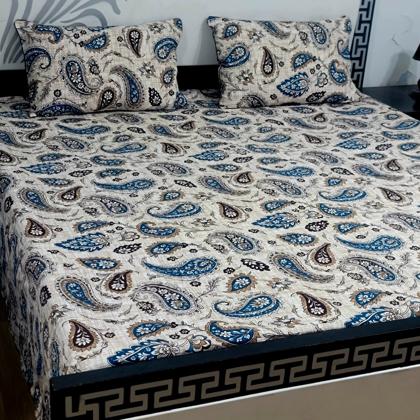 Export Quality King Size Bed Sheet  3 Pieces