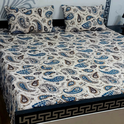 Export Quality King Size Bed Sheet  3 Pieces